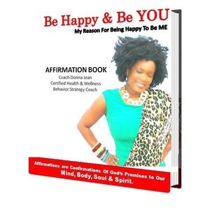 Be Happy & Be YOU Affirmation Book